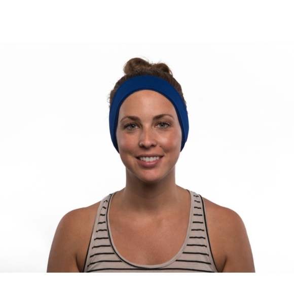 RunPhones Headband Headphones Royal Blue Size M - Picture 7 of 7